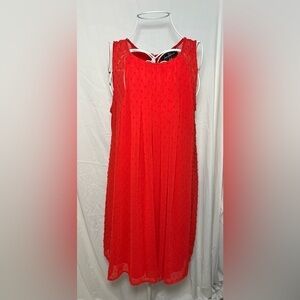 Sam Edelman Dress Red - Size XS - Textured/Flowy - Great Condition!
